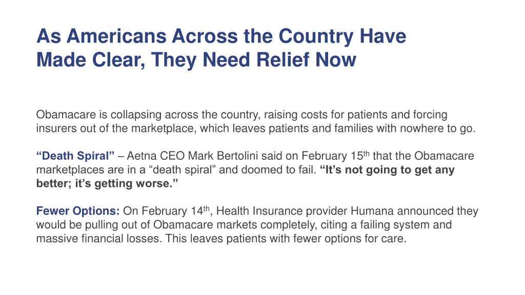as americans across the country have made clear