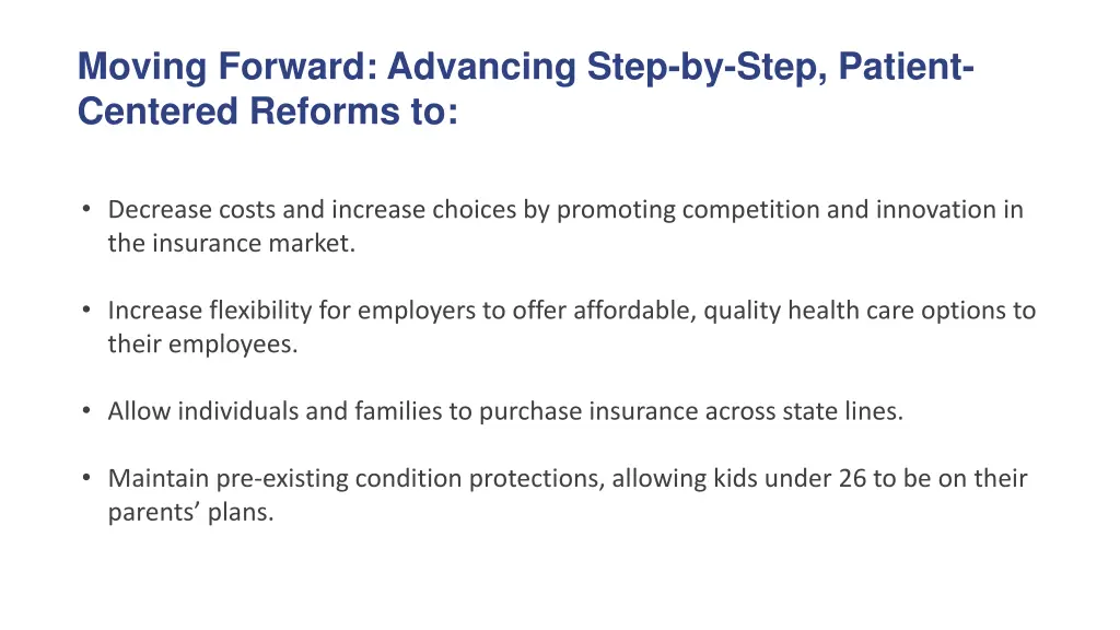 moving forward advancing step by step patient