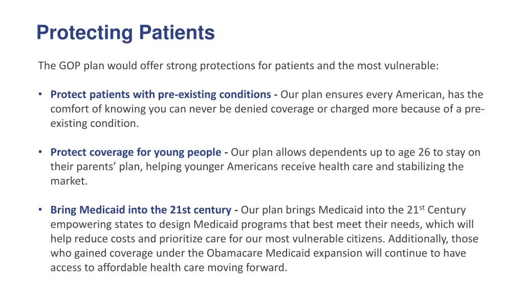 protecting patients