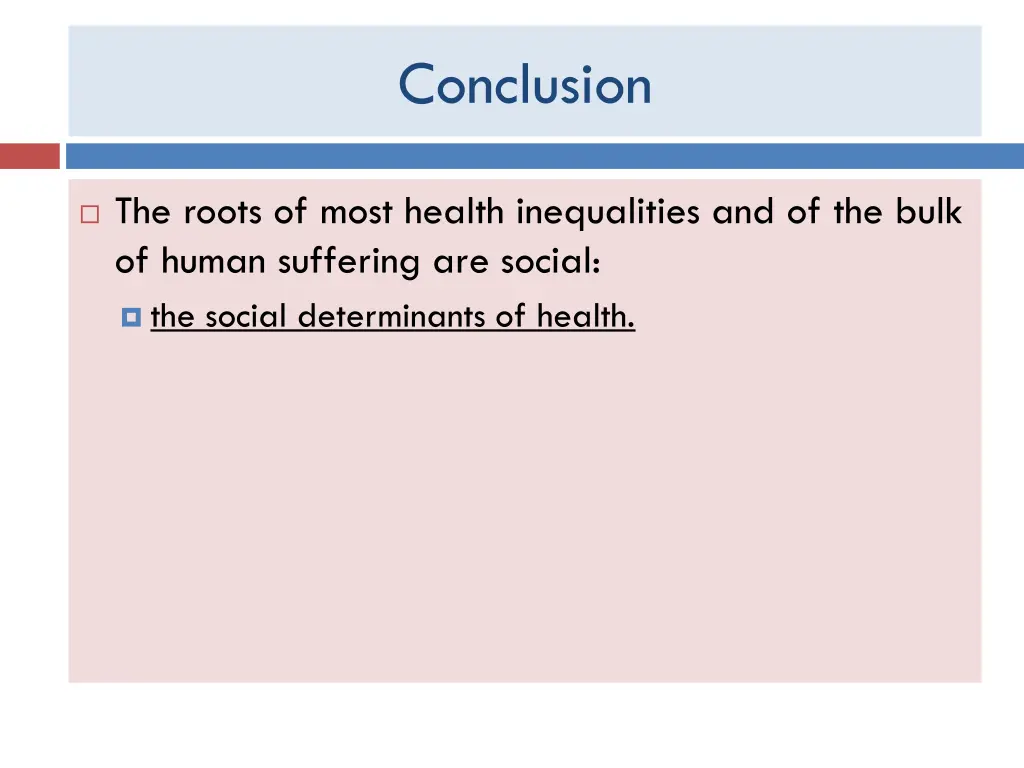 conclusion