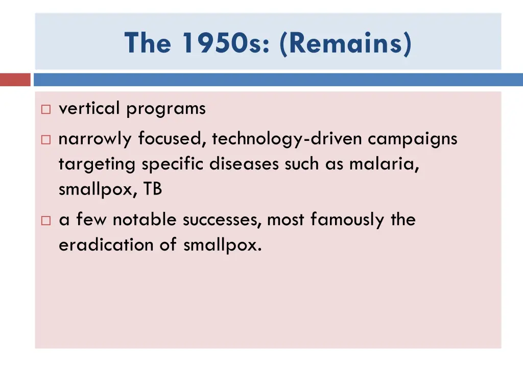 the 1950s remains