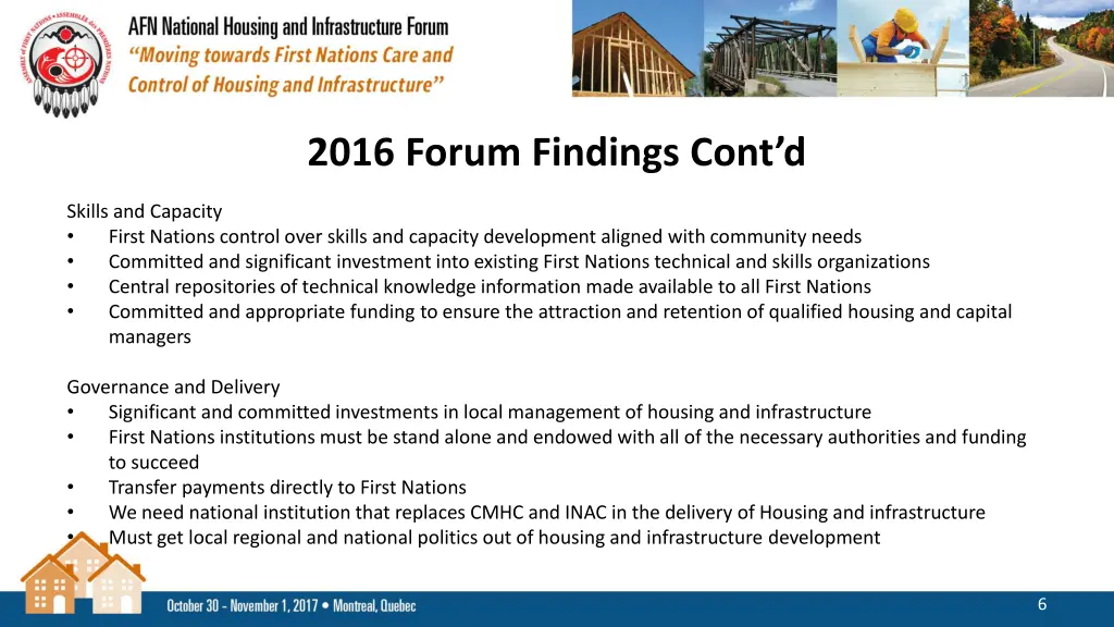 2016 forum findings cont d