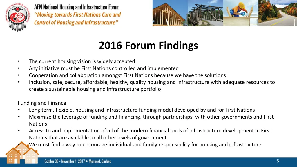 2016 forum findings