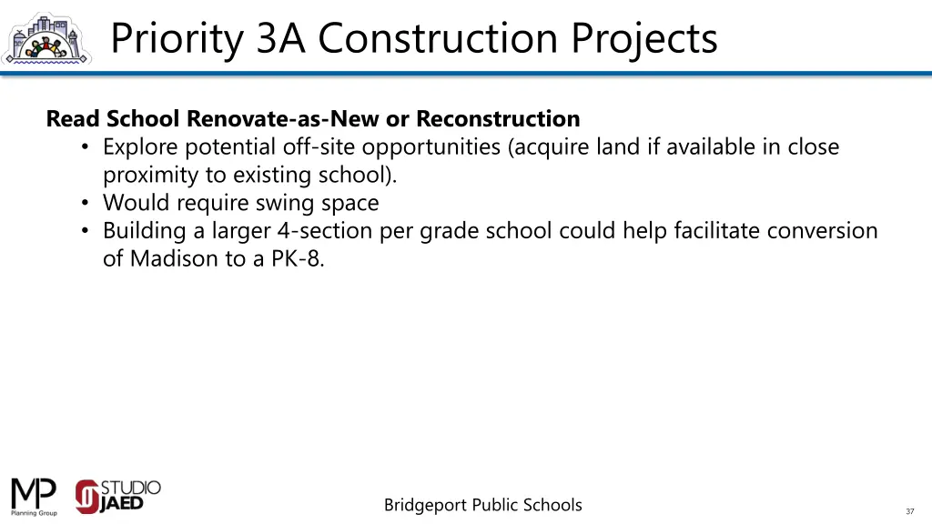 priority 3a construction projects