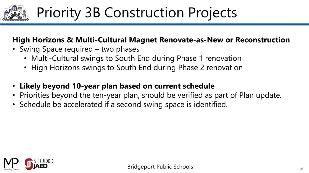 priority 3b construction projects