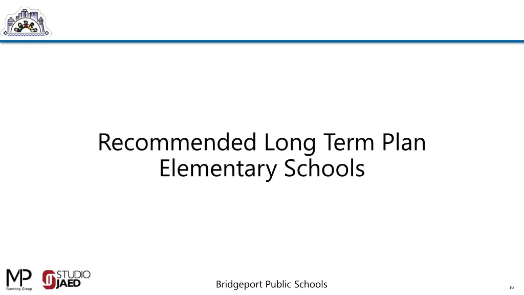 recommended long term plan elementary schools