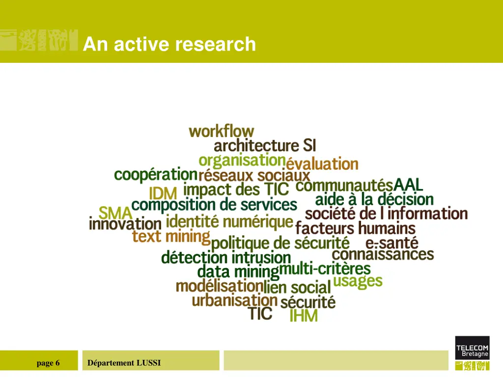 an active research