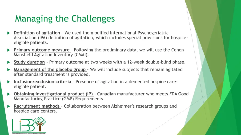 managing the challenges