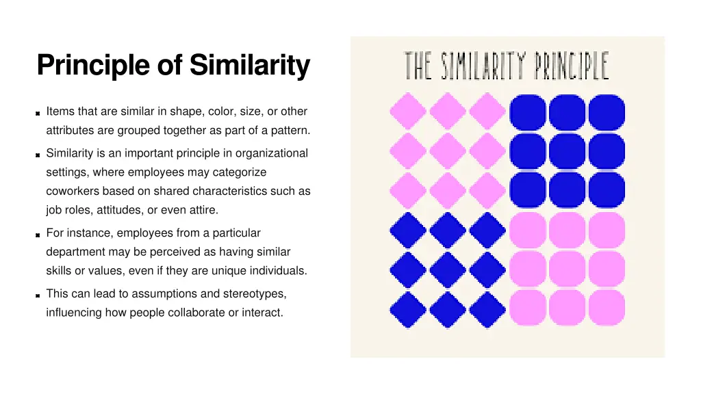 principle of similarity
