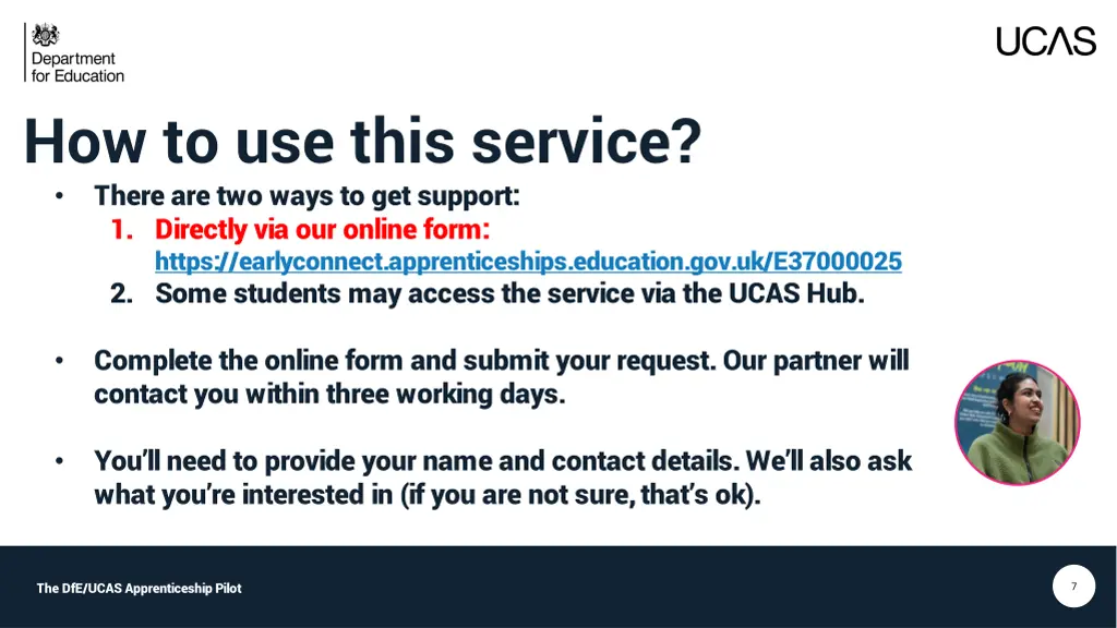 how to use this service there are two ways
