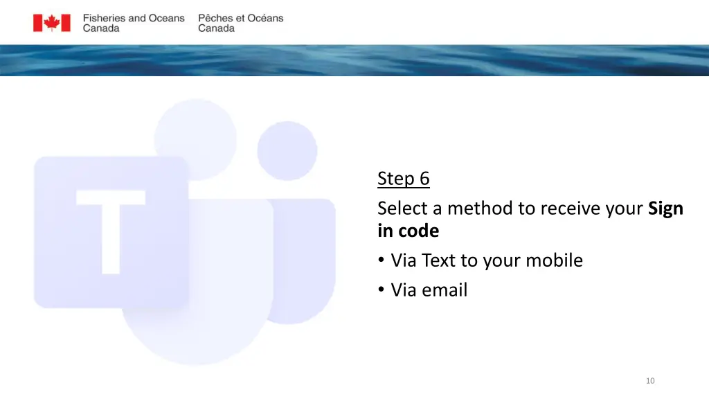 step 6 select a method to receive your sign