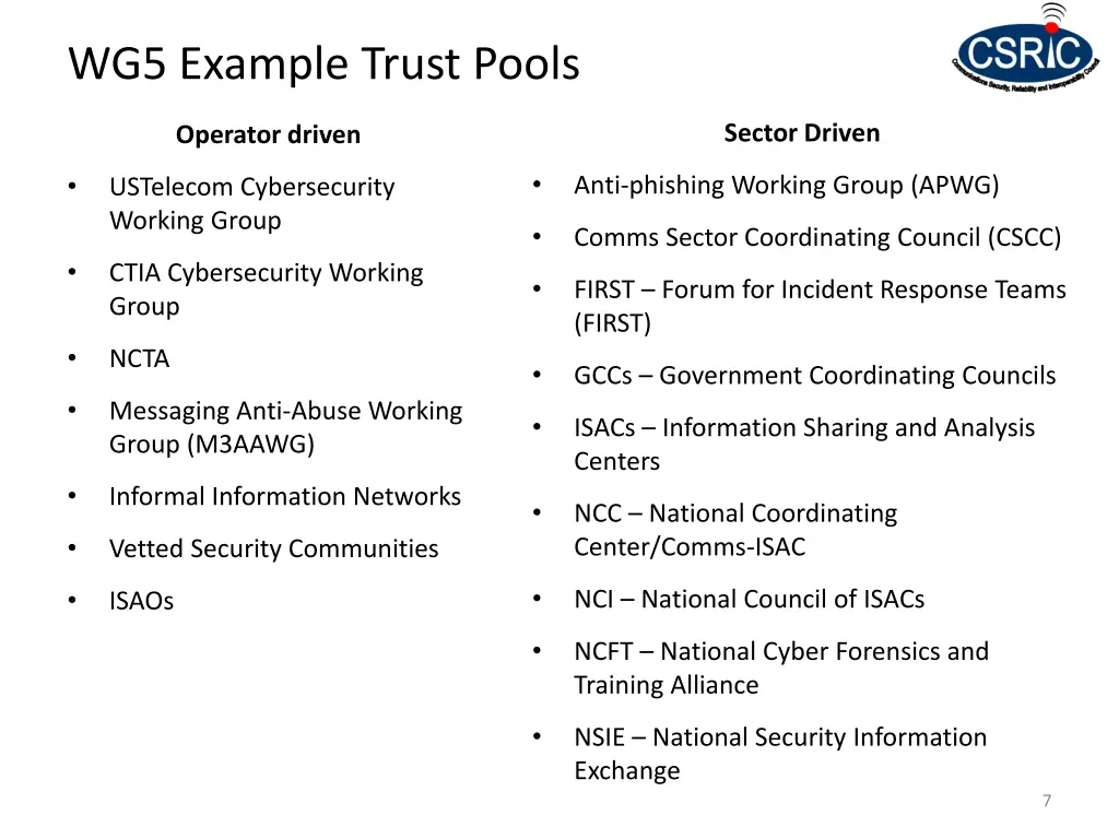 wg5 example trust pools 1