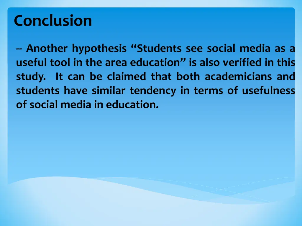 conclusion 1