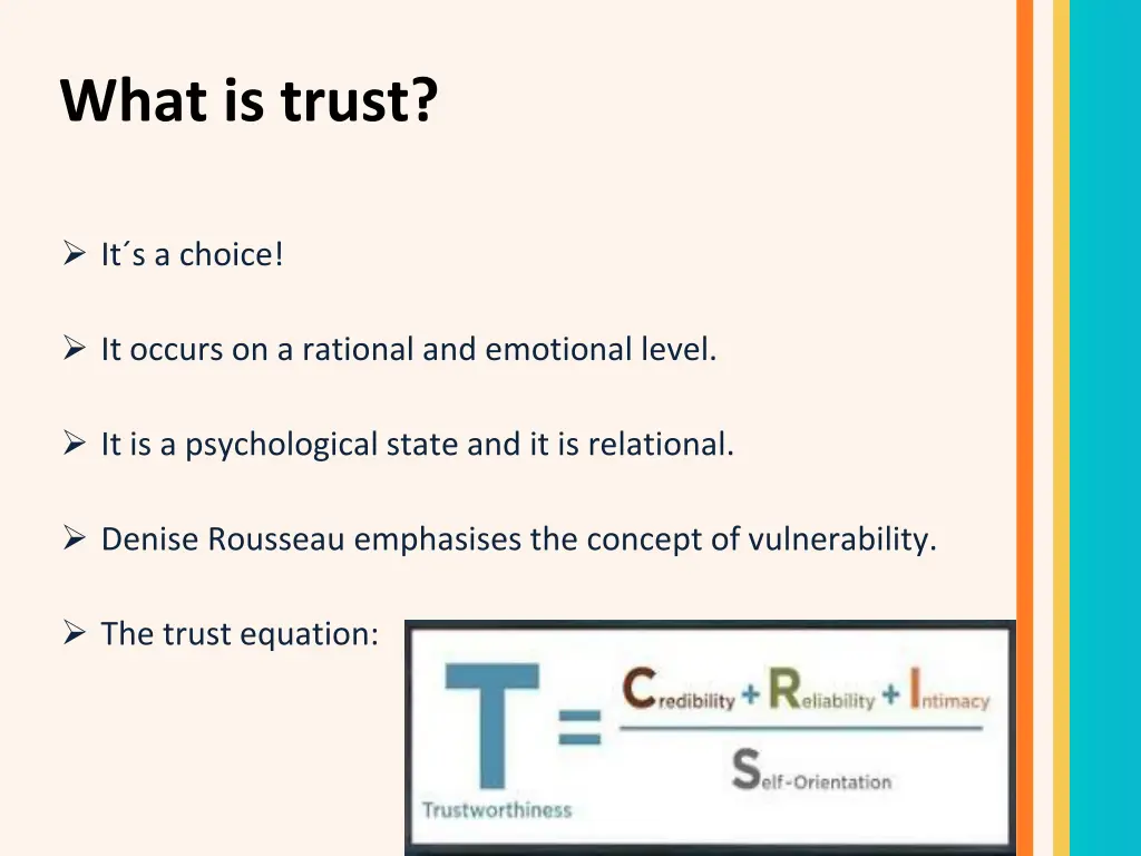 what is trust 1