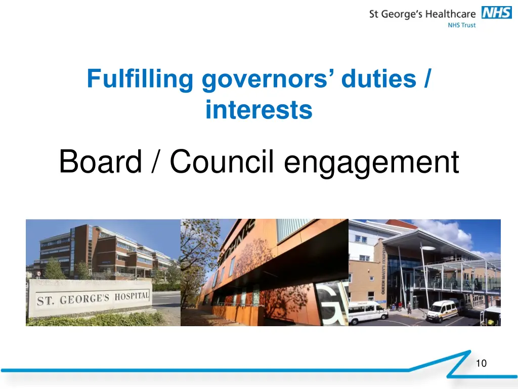 fulfilling governors duties interests