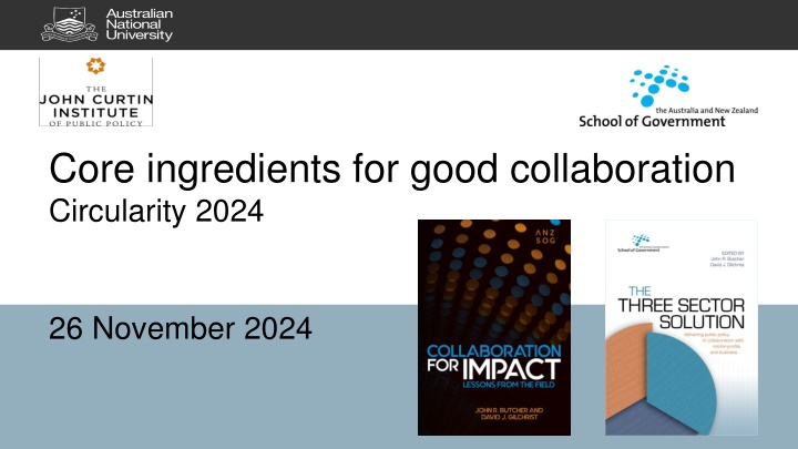 core ingredients for good collaboration