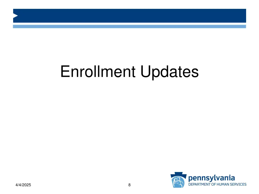 enrollment updates