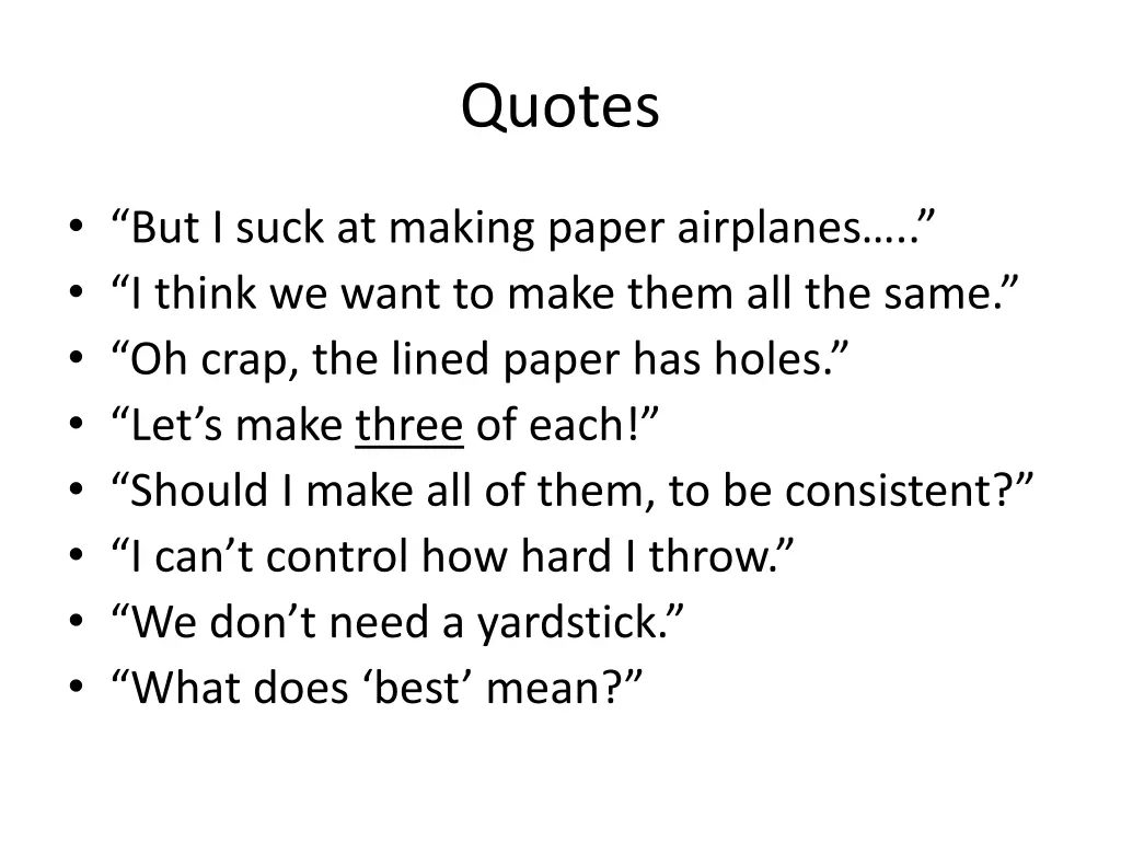 quotes