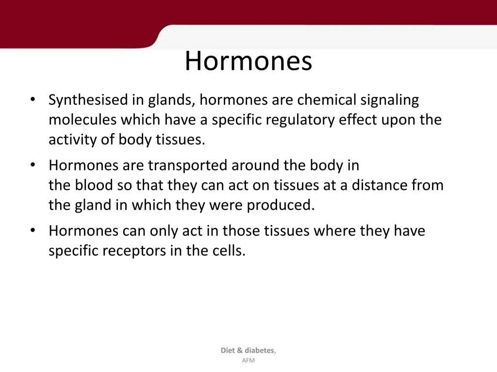hormones