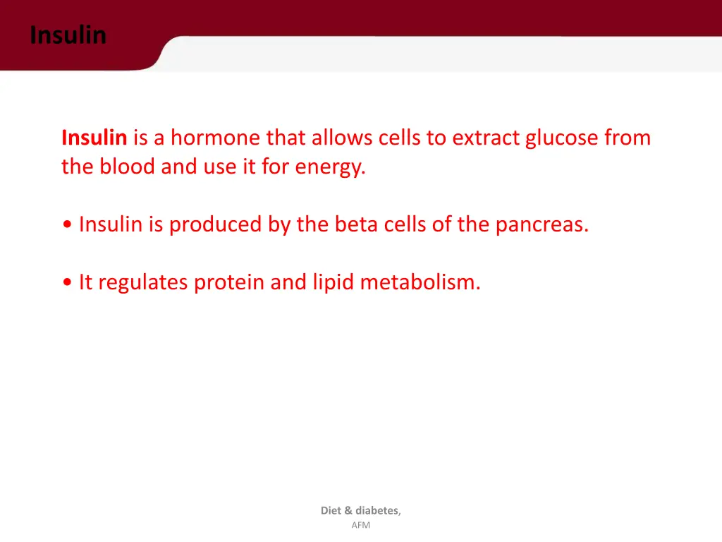 insulin