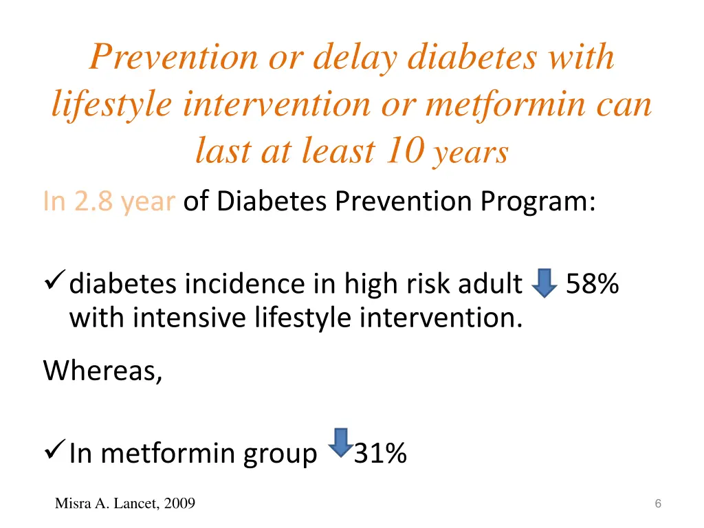 prevention or delay diabetes with lifestyle