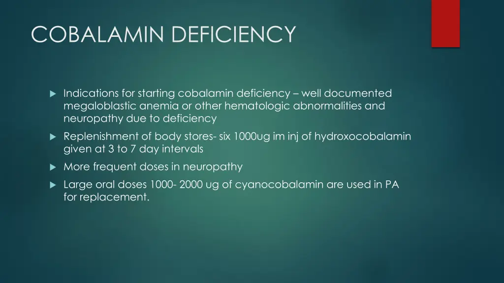 cobalamin deficiency 1