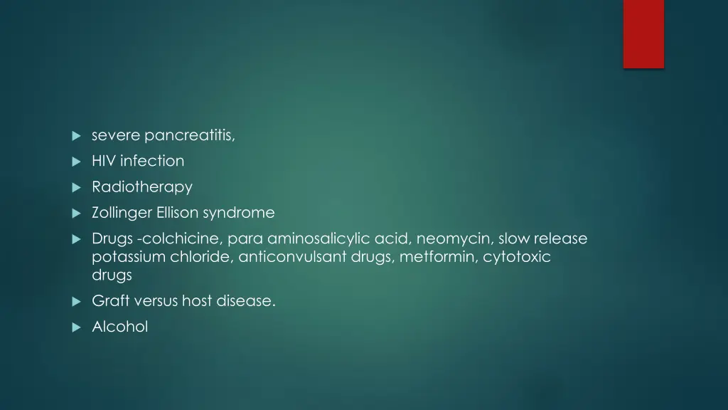 severe pancreatitis