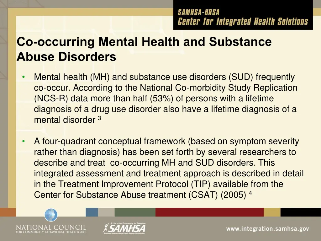 co occurring mental health and substance abuse