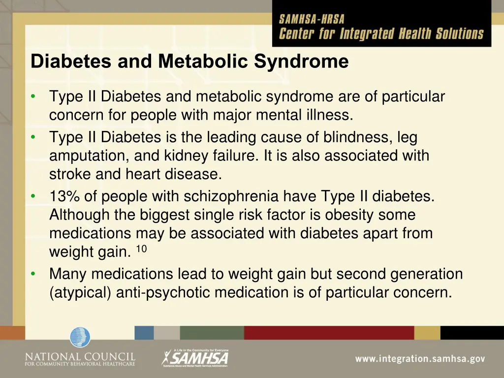 diabetes and metabolic syndrome
