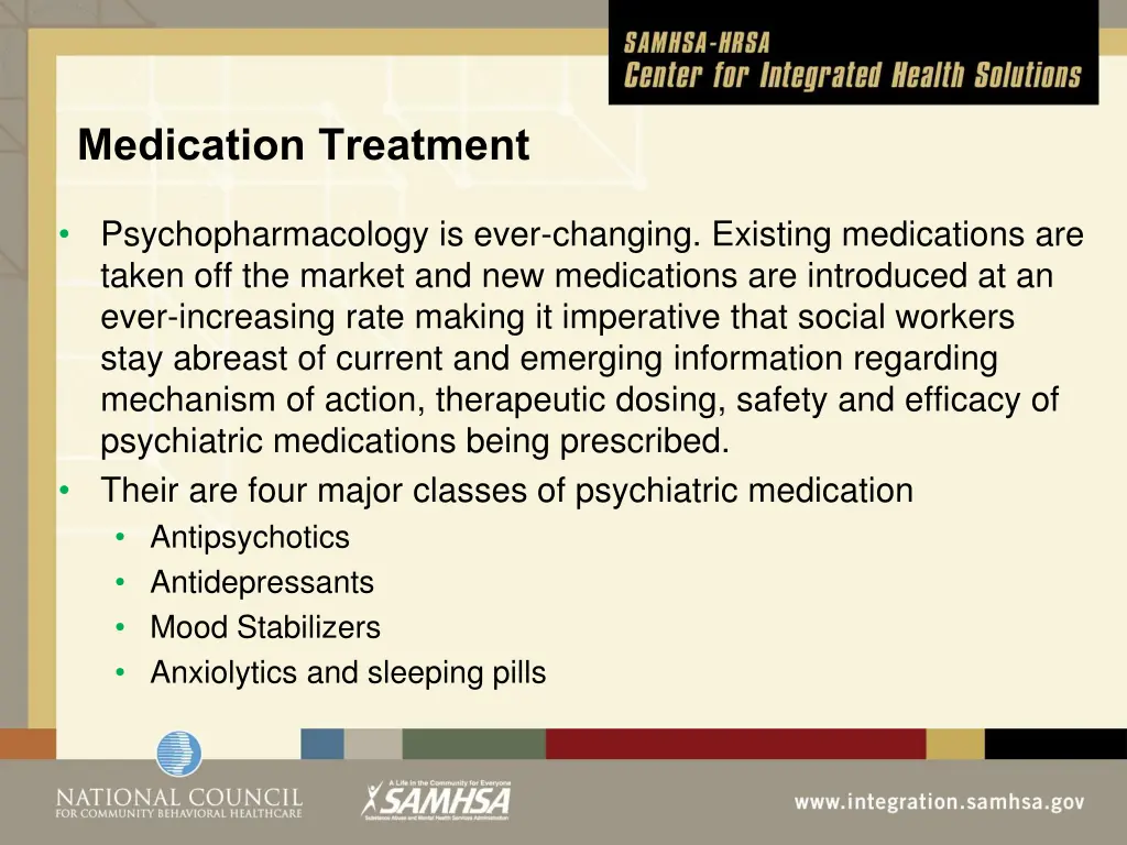 medication treatment