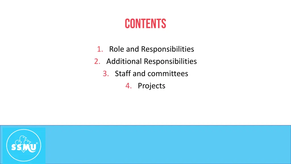 1 role and responsibilities 2 additional