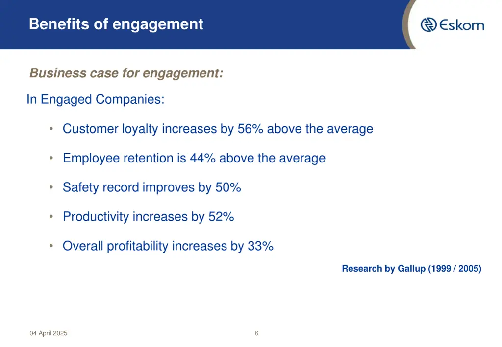 benefits of engagement 2