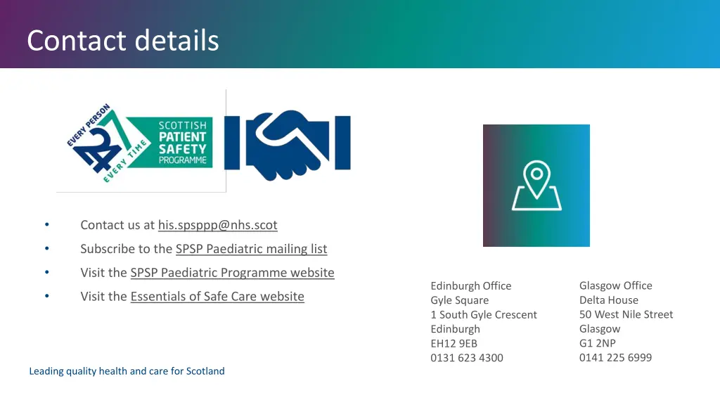 contact details