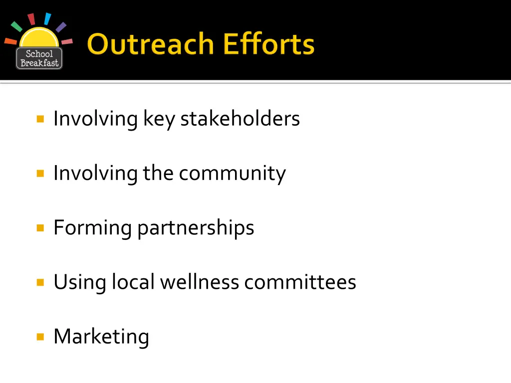 involving key stakeholders