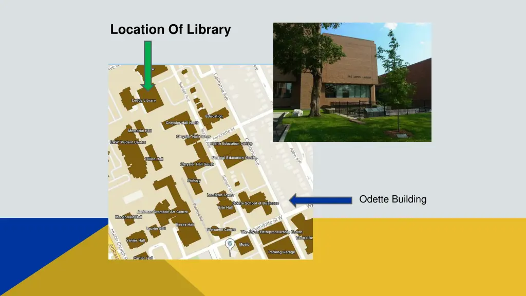 location of library