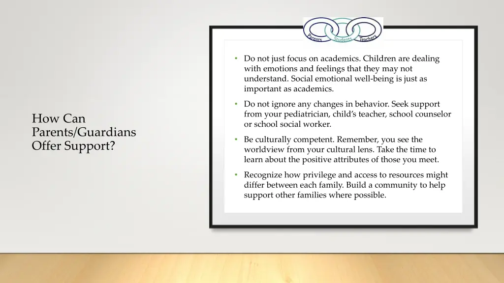 do not just focus on academics children