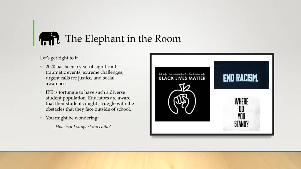 the elephant in the room