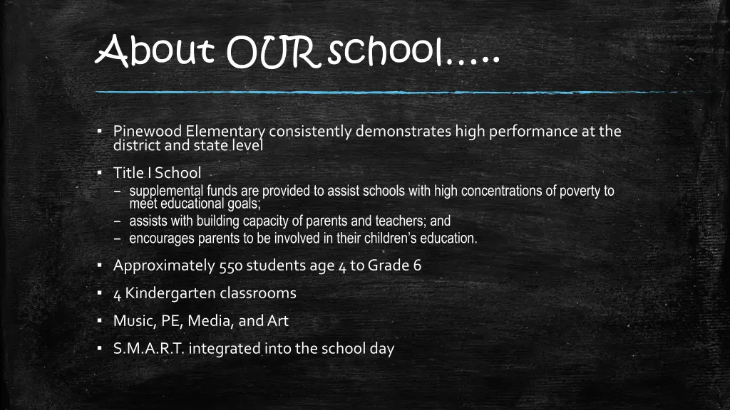 about our school