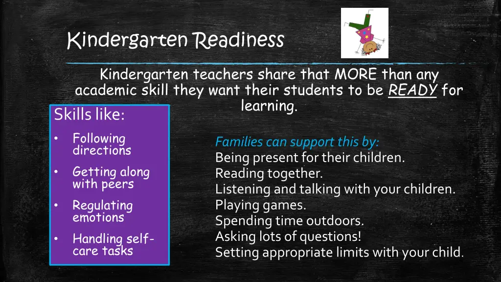 kindergarten readiness
