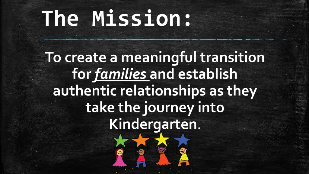 the mission