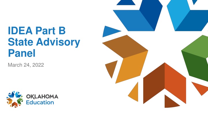 idea part b state advisory panel march 24 2022