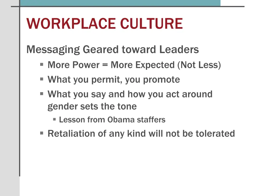 workplace culture