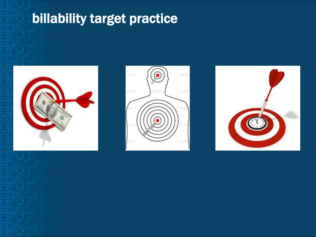 b billability target practice illability target