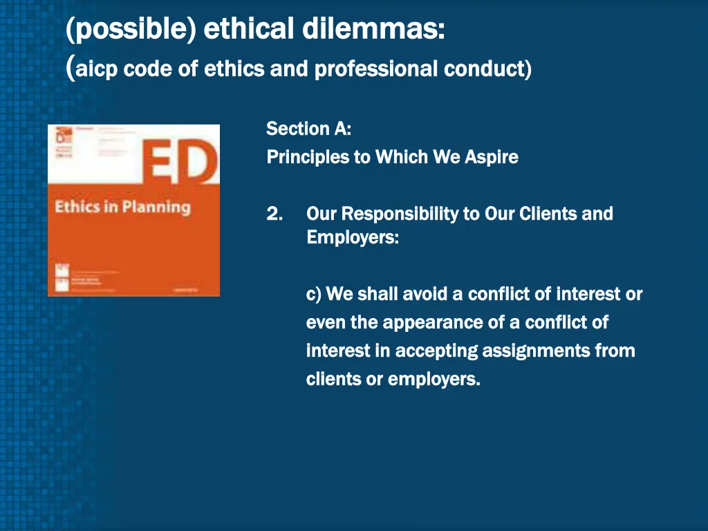 possible ethical dilemmas possible ethical 4