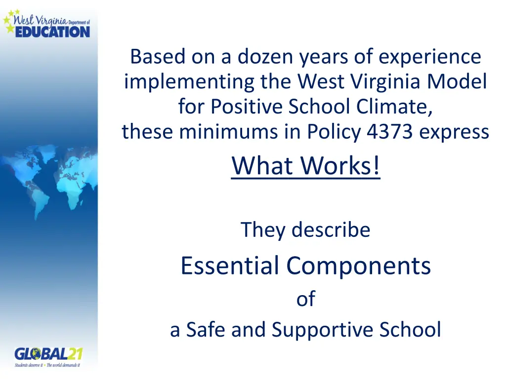 based on a dozen years of experience implementing