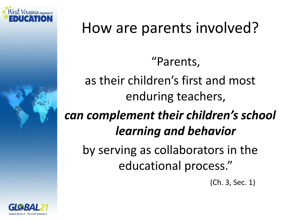 how are parents involved