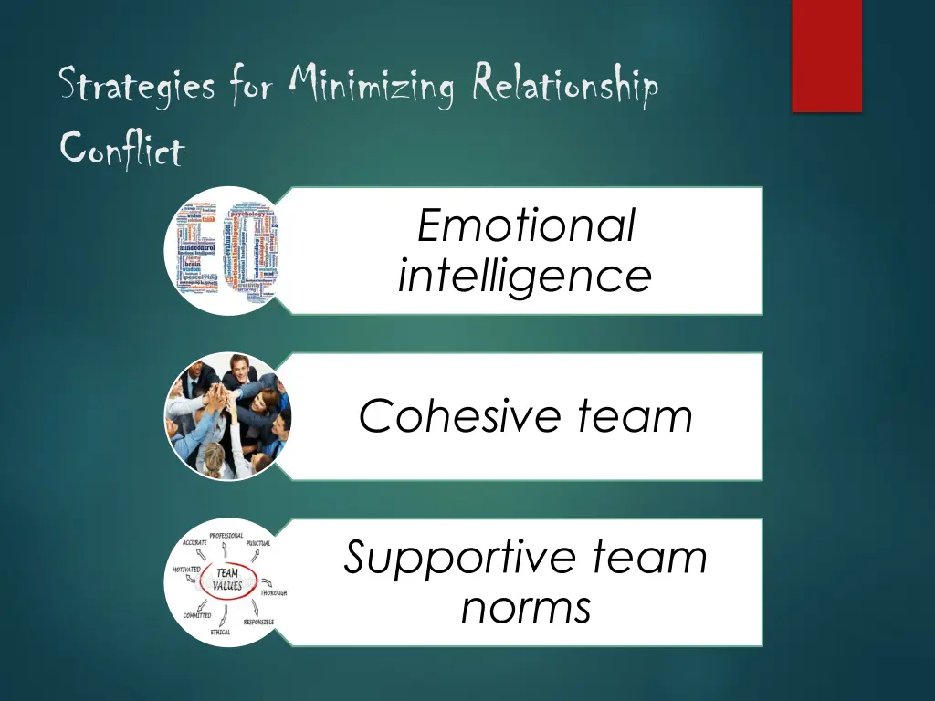 strategies for minimizing relationship conflict