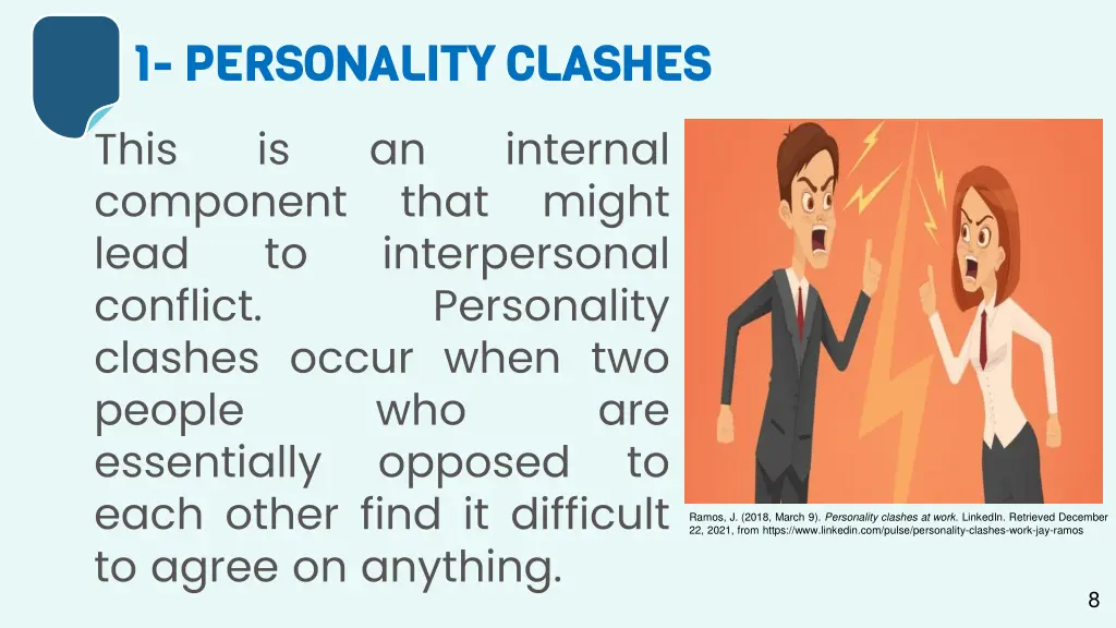 1 1 personality clashes personality clashes
