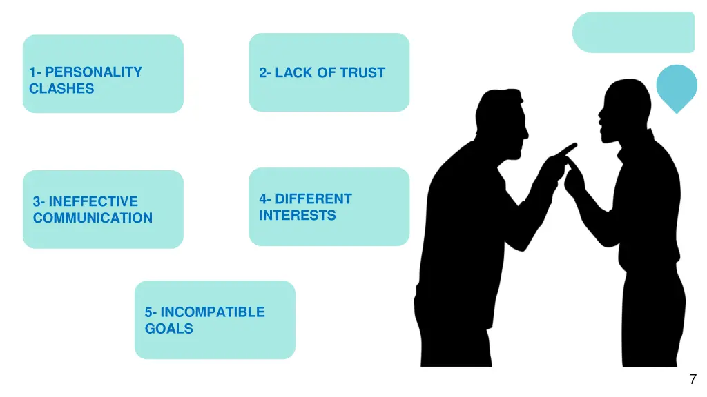 1 personality clashes