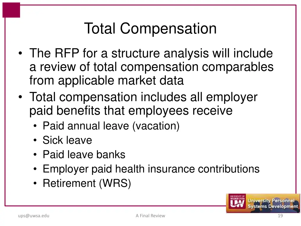 total compensation